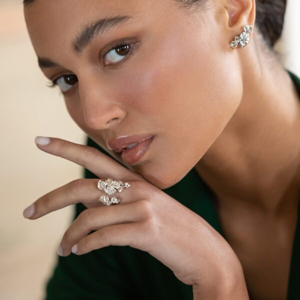 Calla Lily open ring - Image 3