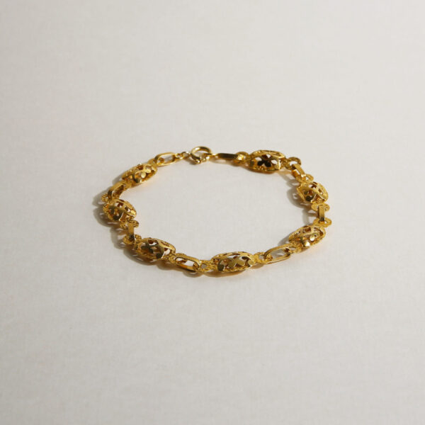 Pulseira Grelha em ouro | Filigrana