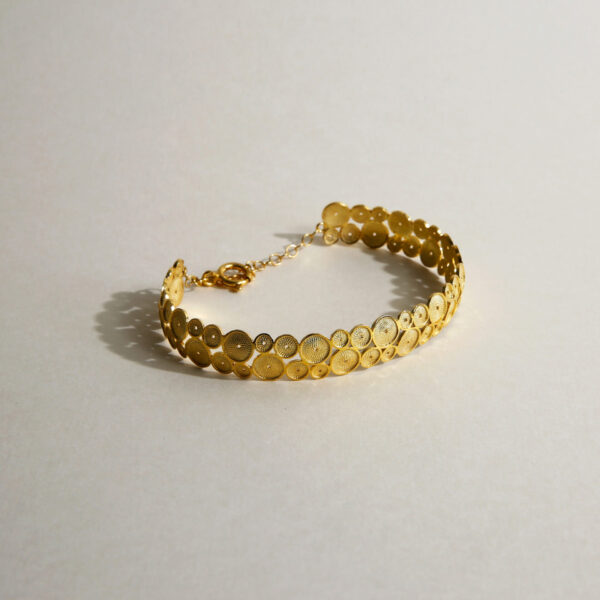 Pulseira Glóbulos Rodilhão em prata | Filigrana