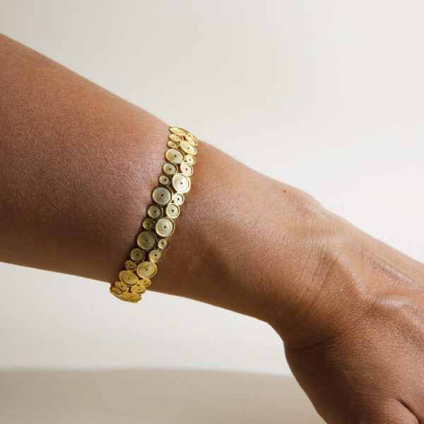 Pulseira Glóbulos Rodilhão em prata | Filigrana - Image 2