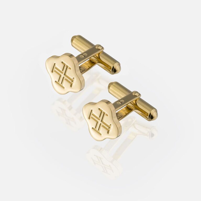 Botões de punho em ouro amarelo | Boa Esperança