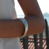 Pulseira 3 elos em prata da Leitão & Irmão