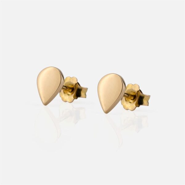 Brincos Daily modelo gota em ouro