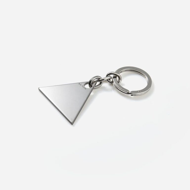 Porta chaves triângulo em prata da leitão & Irmão