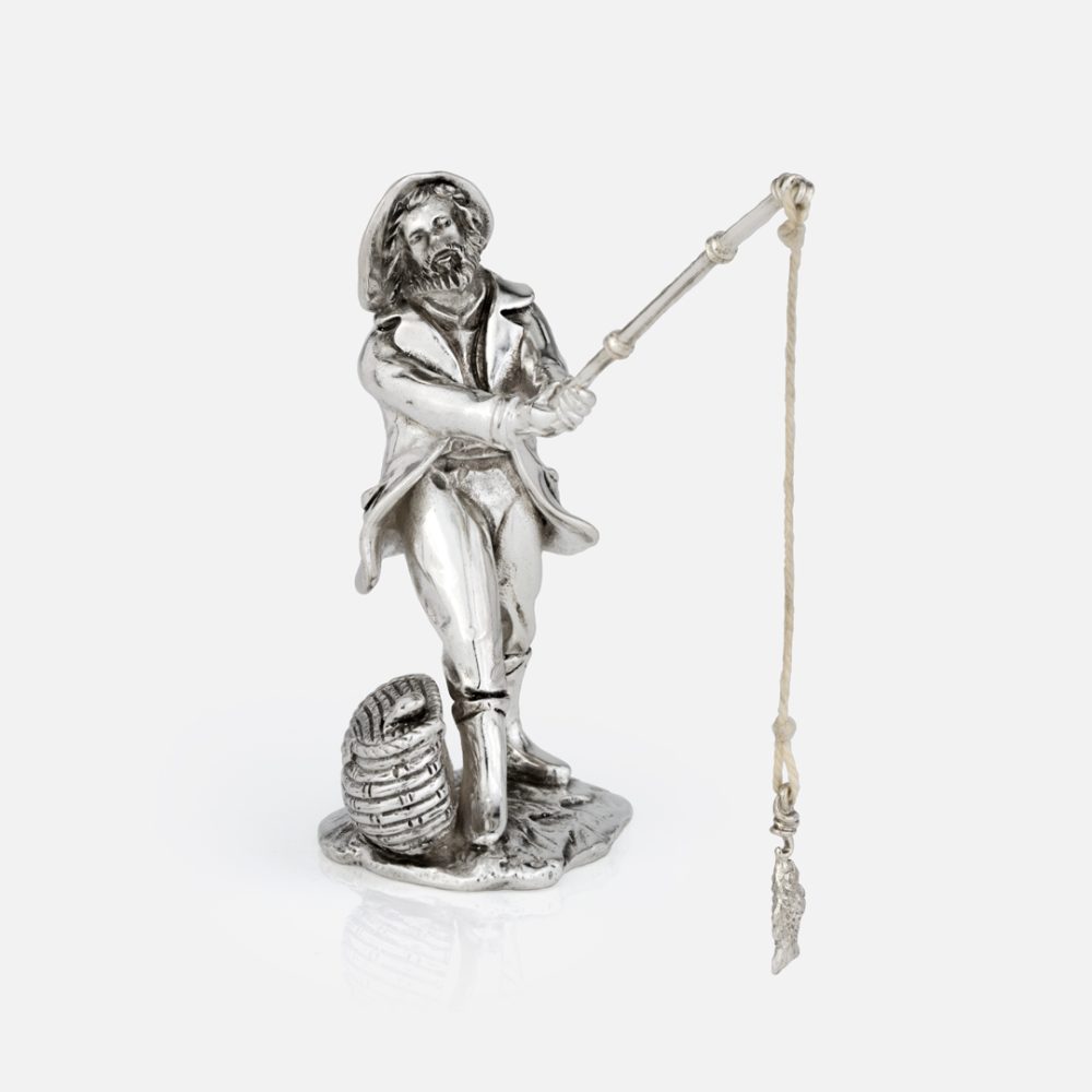 Conjunto O Rio- Grande presépio popular em prata da Leitão & Irmão