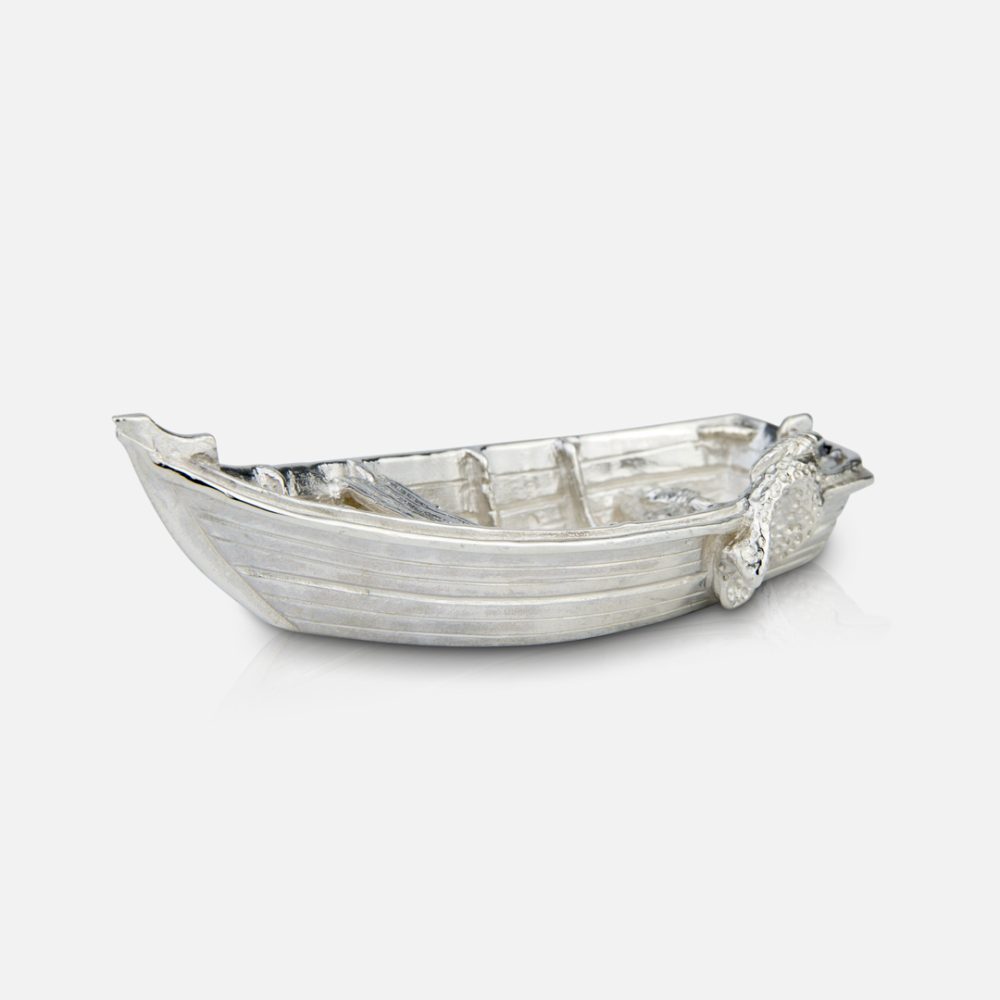 Conjunto A Pesca - Grande presépio popular em prata da Leitão & Irmão