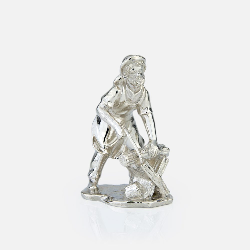 Conjunto As profissões - Grande presépio popular em prata da Leitão & Irmão