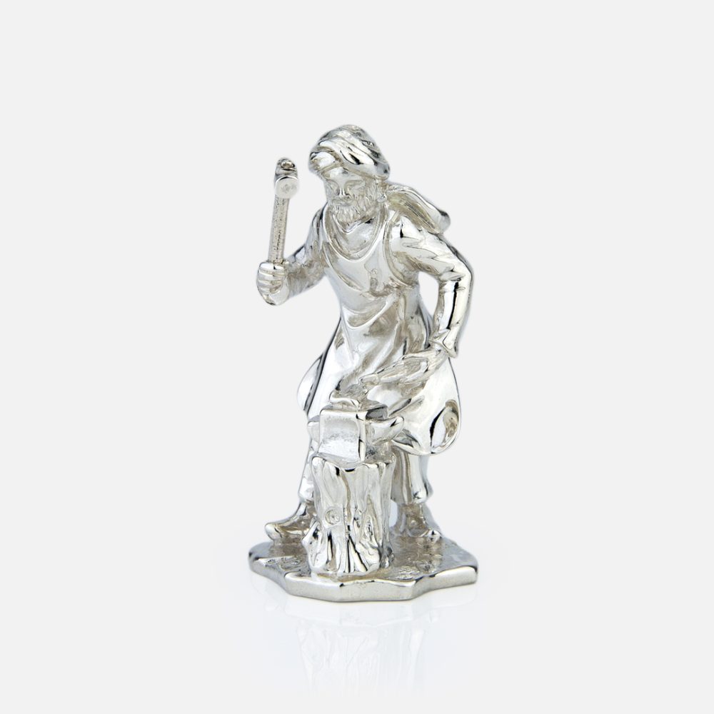 Conjunto As profissões - Grande presépio popular em prata da Leitão & Irmão