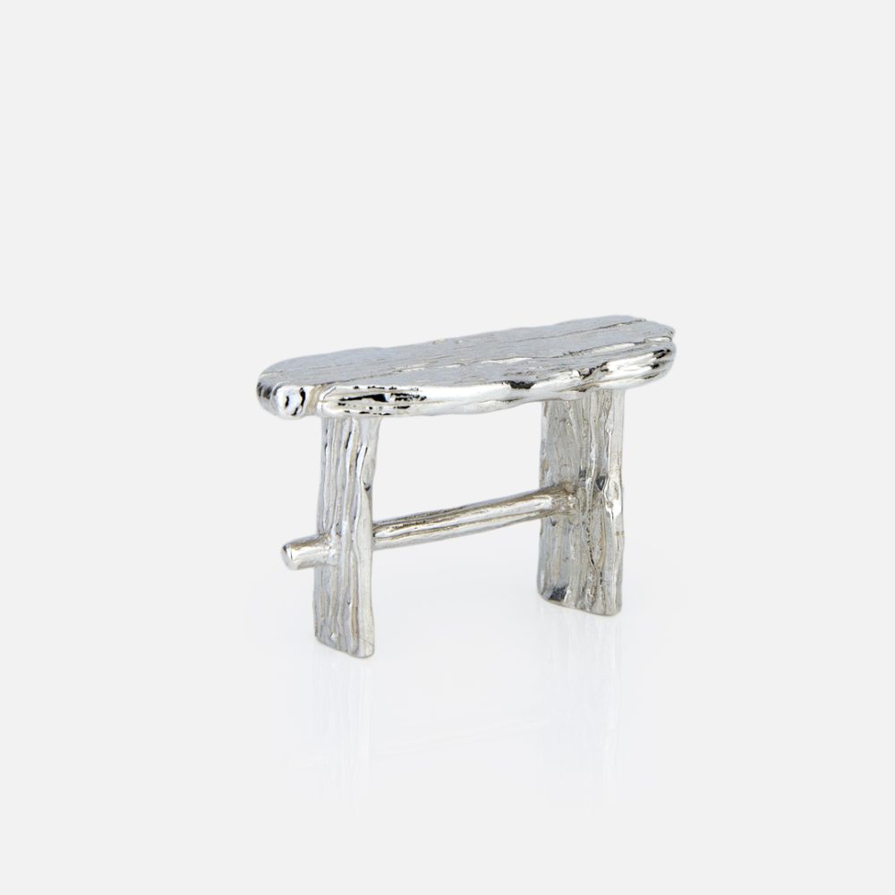 Conjunto A Taberna - Grande presépio popular em prata da Leitão & Irmão