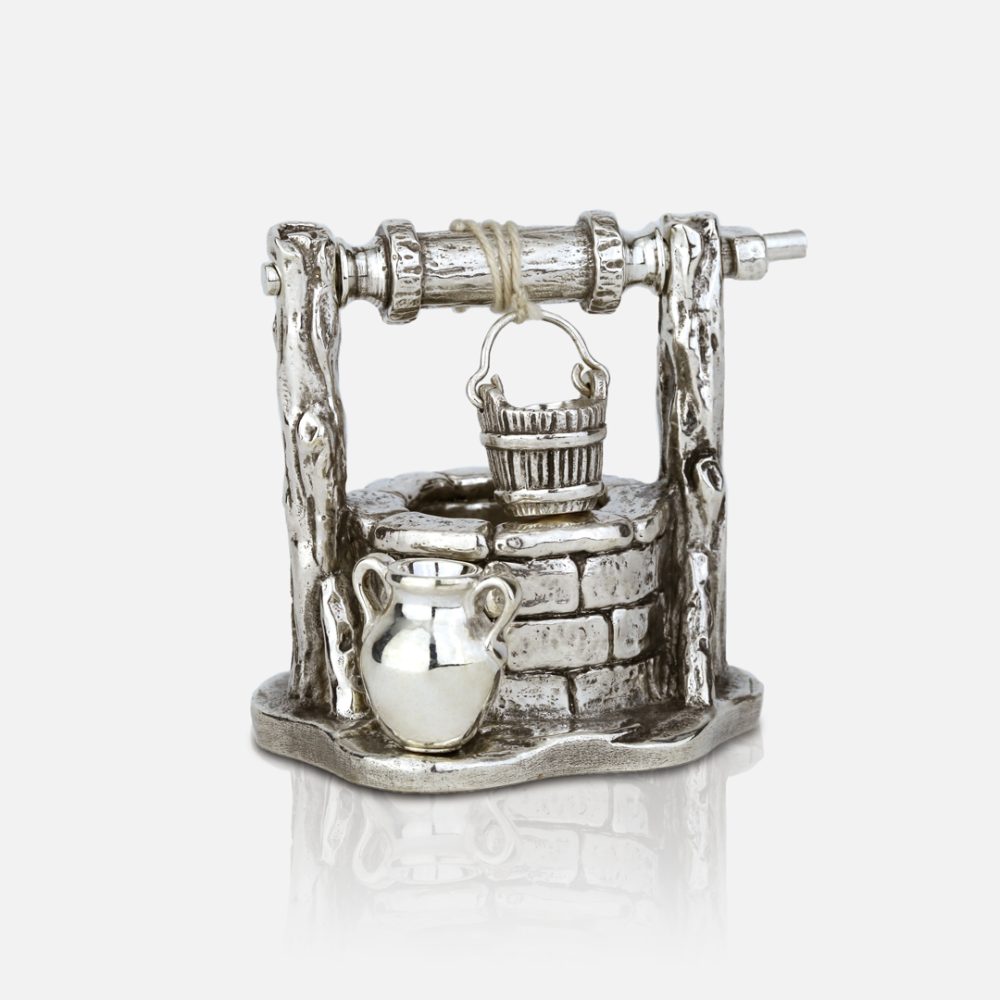 Conjunto A Povoação- Grande presépio popular em prata da Leitão & Irmão