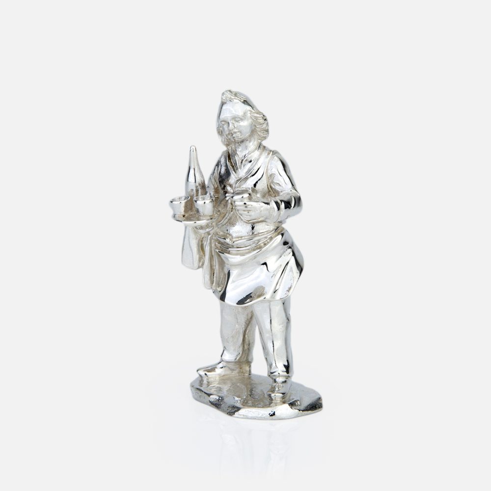 Conjunto A Taberna - Grande presépio popular em prata da Leitão & Irmão