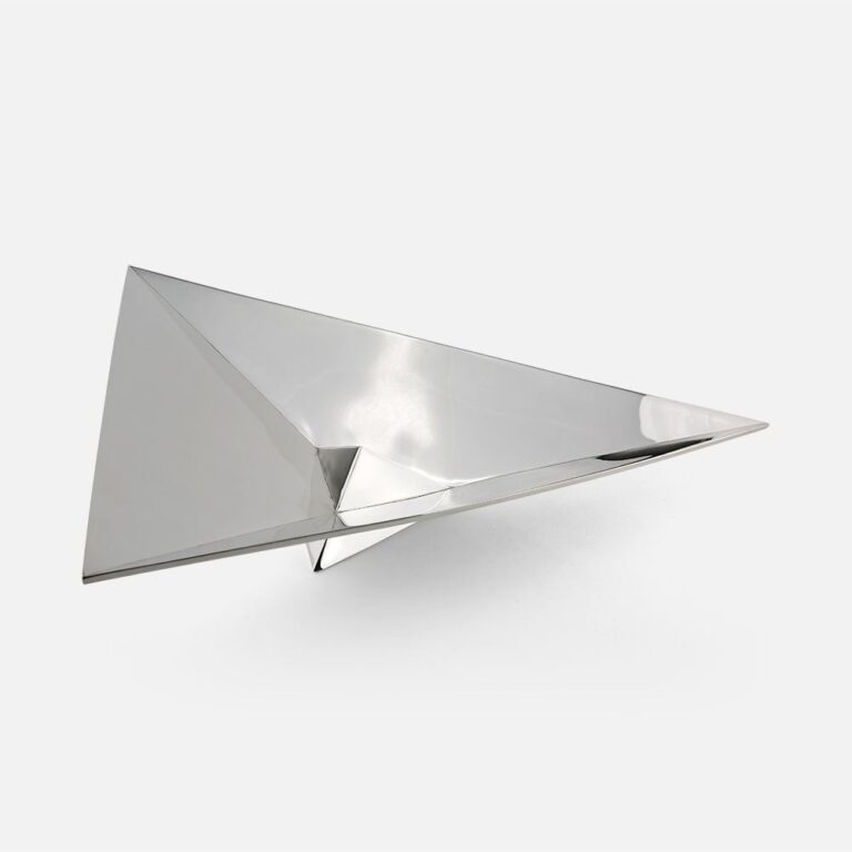 Centro de mesa em prata Les Pyramides da Leitão & Irmão