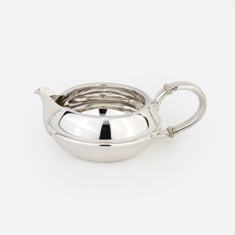 leiteira em prata serviço de chá Arte Deco da Leitão & Irmão