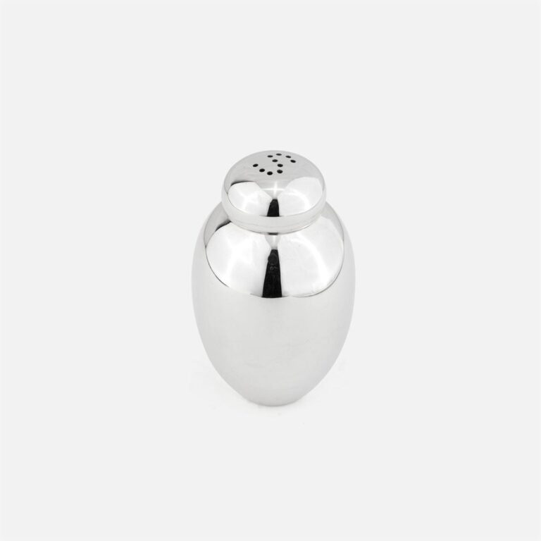 Saleiro em prata modelo barril da Leitão & Irmão