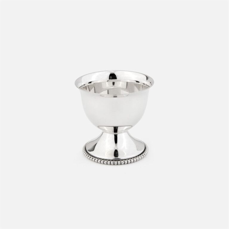 Suporte para ovo em prata da Leitão & Irmão