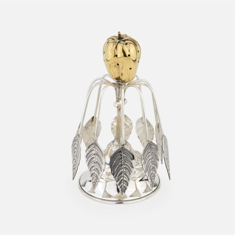 Paliteiro em prata modelo pimento da Leitão & Irmão