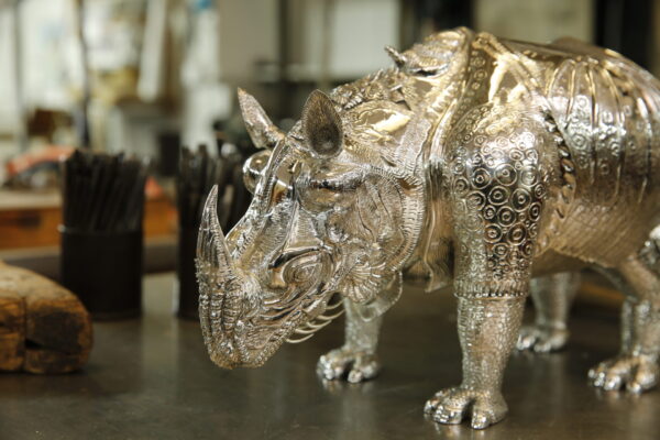 Rhinocerus 1515 - Rinoceronte em prata - edição limitada - Image 3