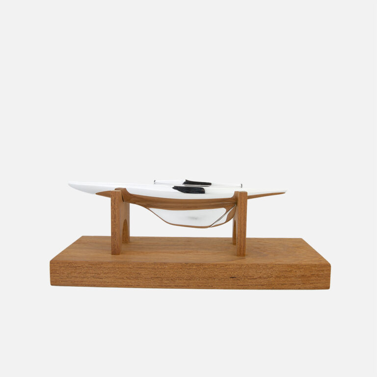 Barco dragão em prata da Leitão & Irmão