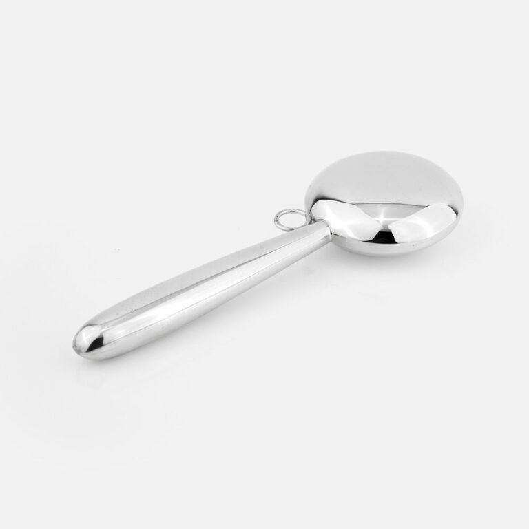 Roca para bebé em prata da Leitão & Irmão