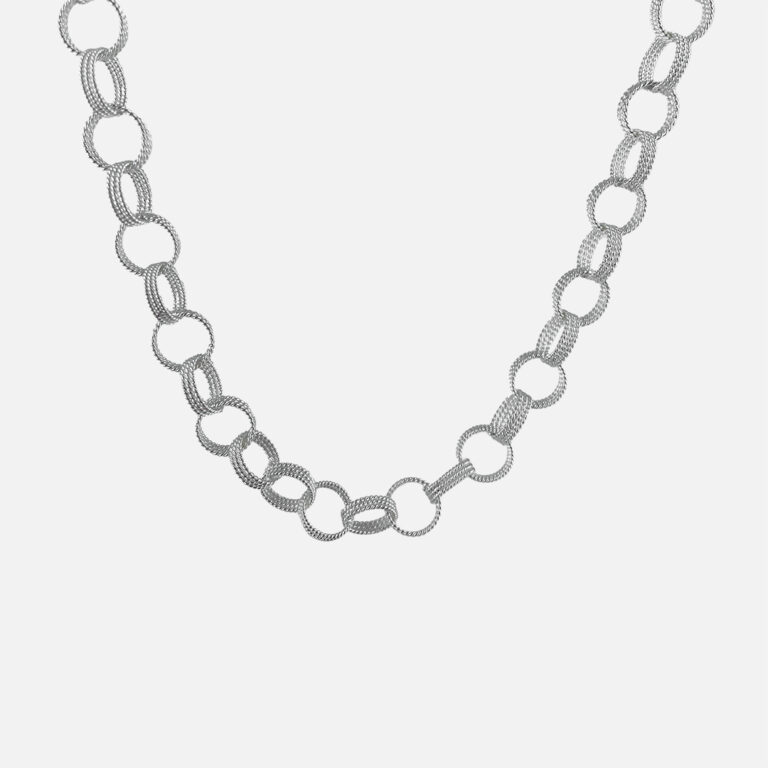 Colar Rodas de filigrana em prata da Leitão & Irmão