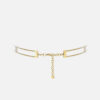 Fecho choker em ouro e rubis da Leitão & Irmão x Débora Montenegro