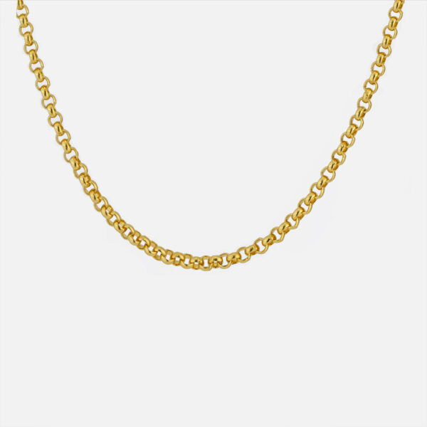Fio cordão Português "35" em ouro amarelo da Leitão & Irmão