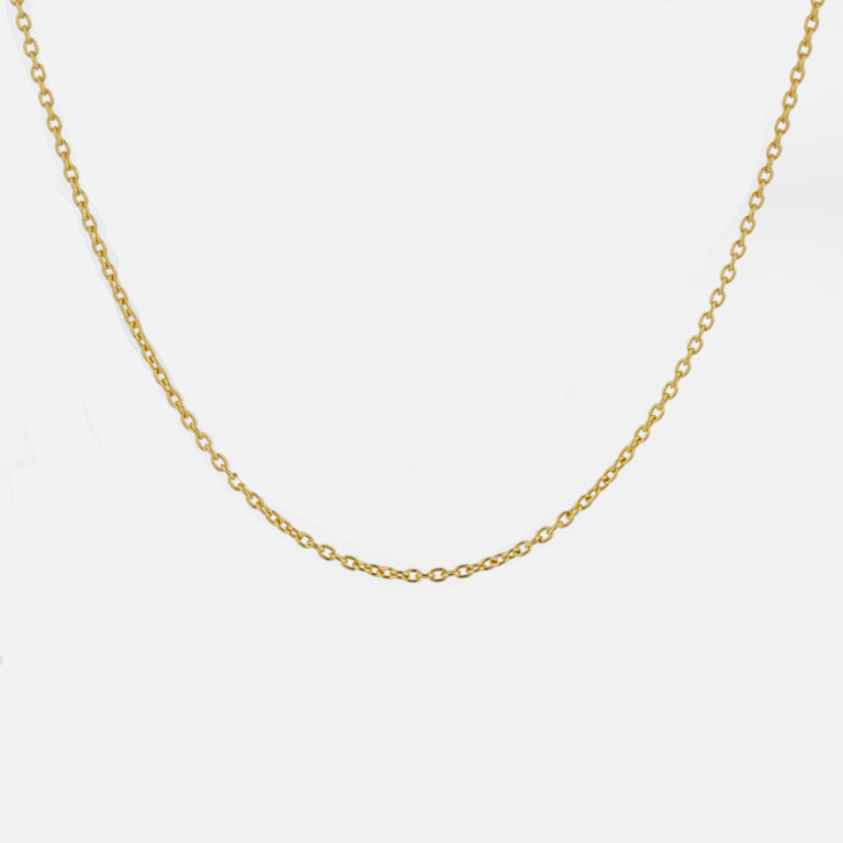 Fio cadeado em ouro amarelo da Leitão & Irmão