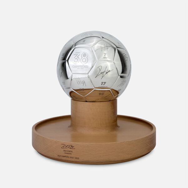 Bola do Campeão Nacional® Benfica em Prata - Image 4