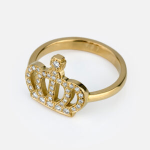 Anel em ouro e diamantes da Coleção Royal Collection da Leitão & Irmão x Museu do Tesouro Real