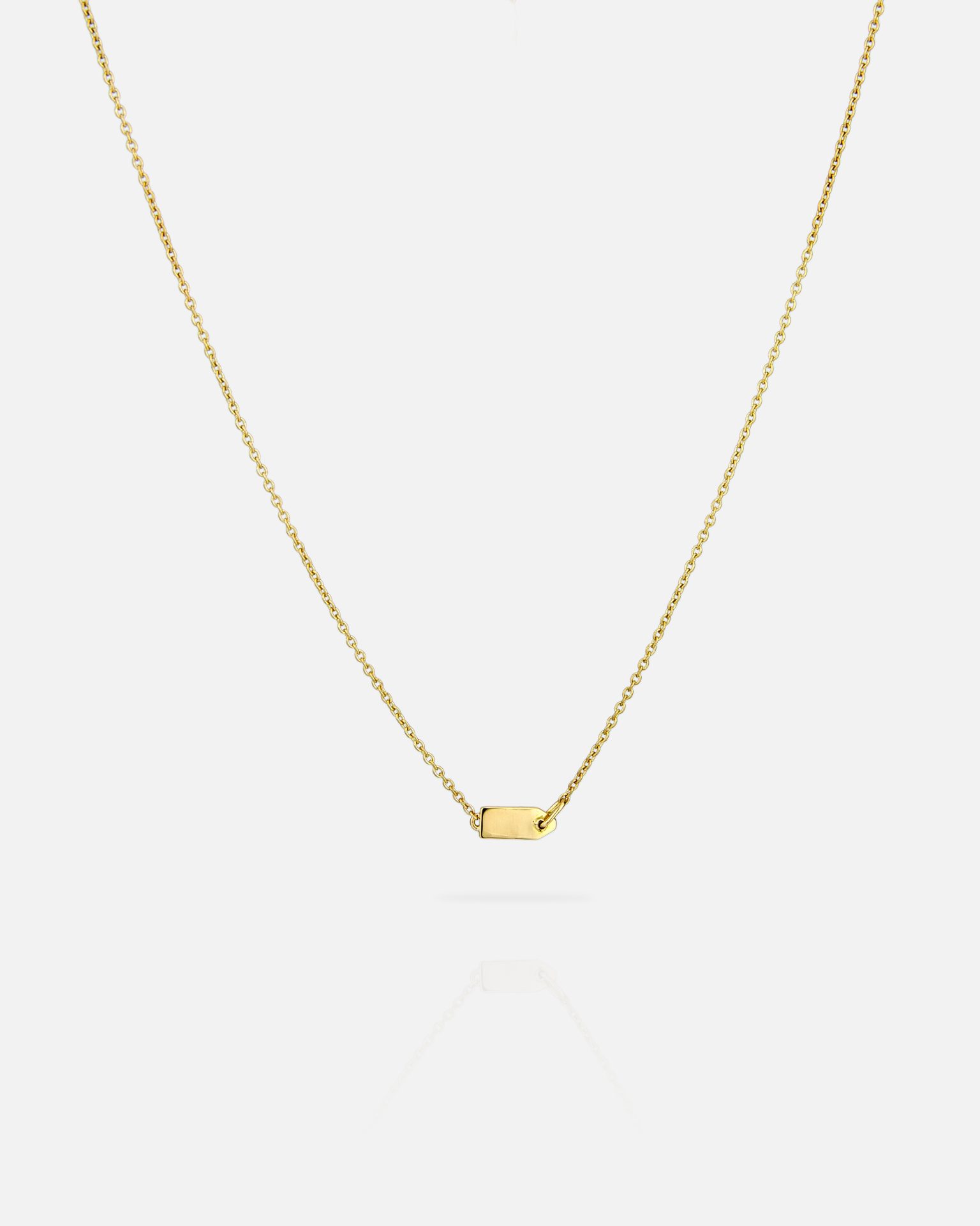 Colar em ouro amarelo e diamantes | Tag Me