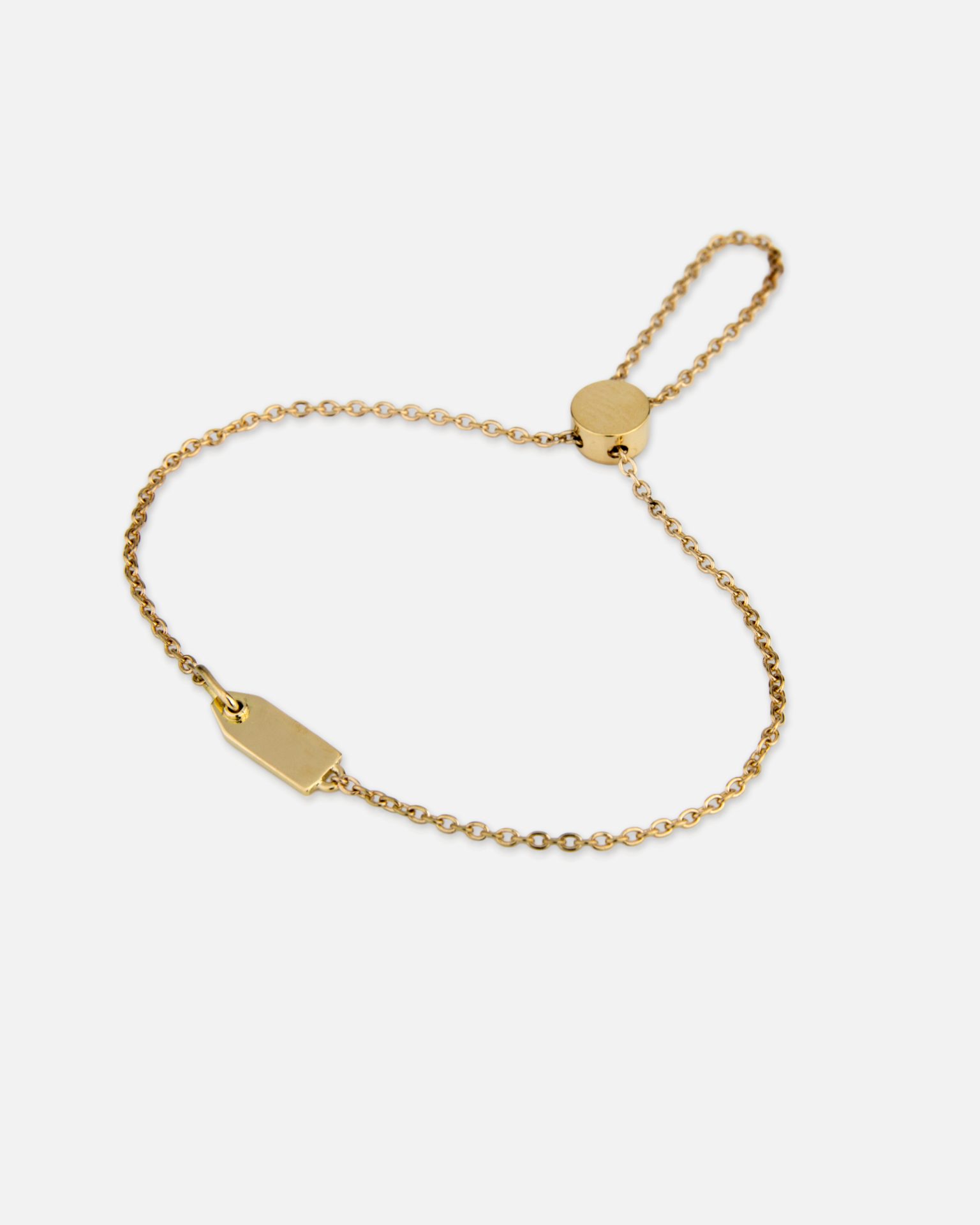 Pulseira em ouro amarelo | Tag Me