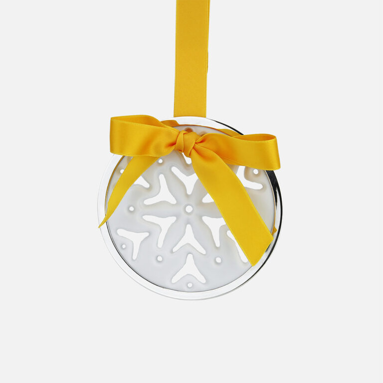 Decoração para a árvore de Natal, como motivo Floco de Neve da leitão & Irmão