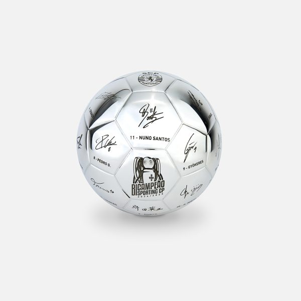 Bola do Bicampeão Sporting 24/25 – Prata 925 | Leitão & Irmão