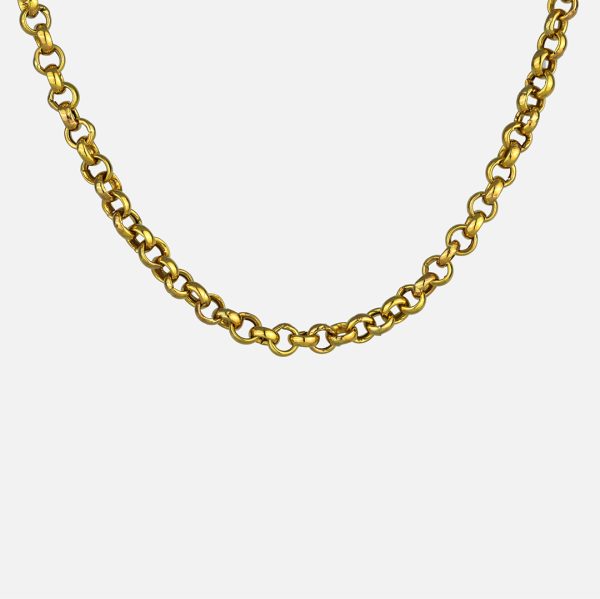 Fio malha 4 mm  em ouro